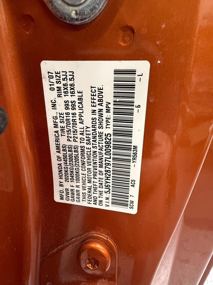 Honda Element EX 4WD AT 2007