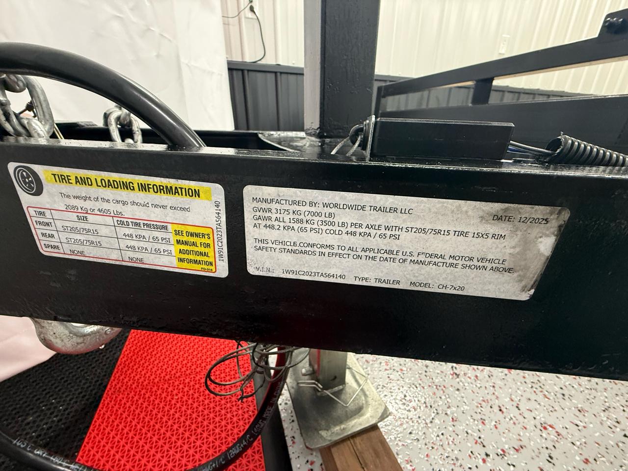 Worldwide Trailers MK162-7  2026