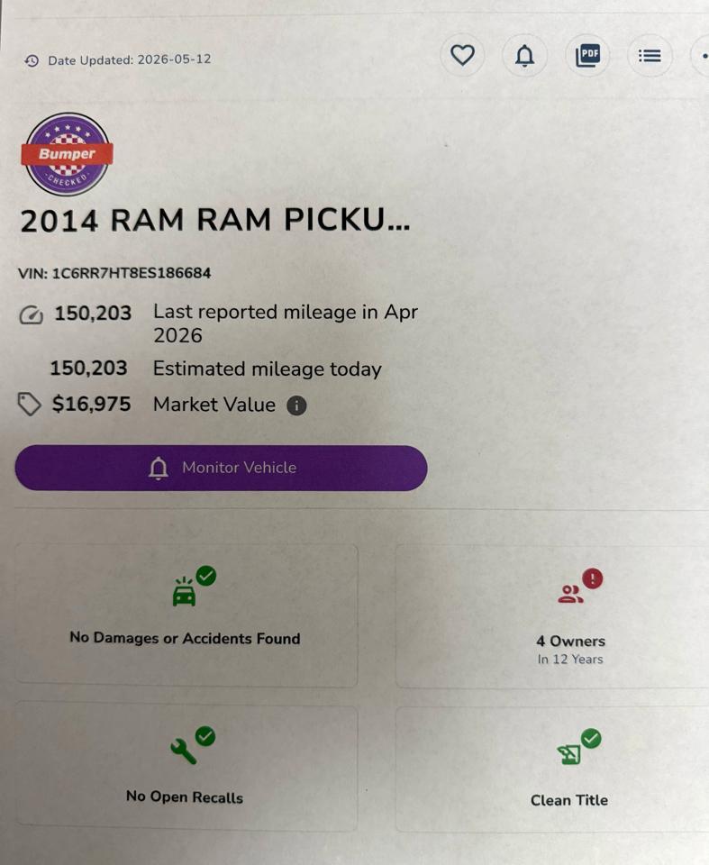 RAM 1500 Sport Quad Cab 4WD 2014