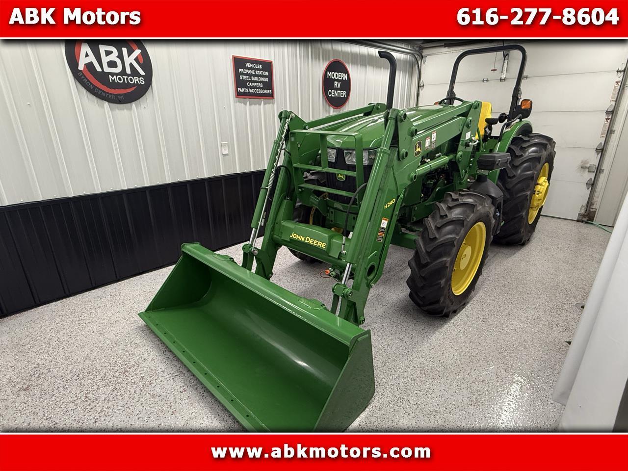 2015 John Deere 5100E 4x4 with Loader ROPS