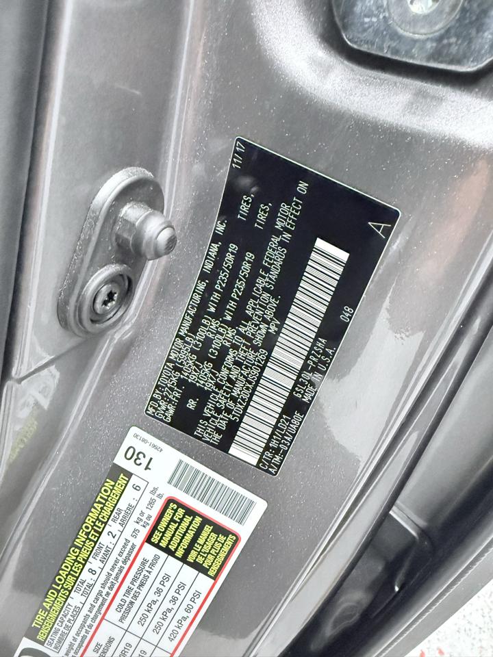 Toyota Sienna SE 8-Passenger 2018