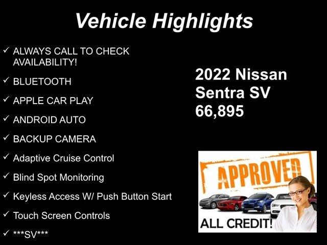 Nissan Sentra SV 2022