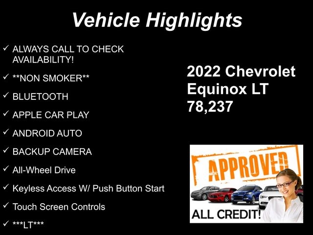 Chevrolet Equinox  2022 Chevrolet Equinox  2022