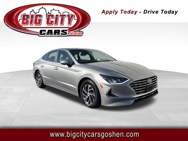 2021 Hyundai Sonata Hybrid Blue