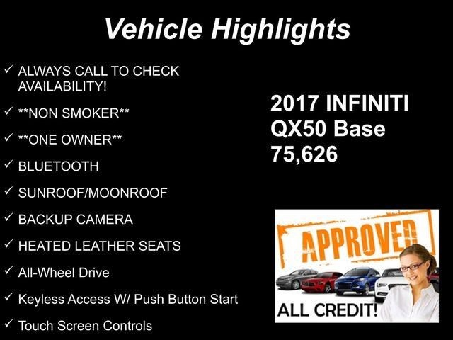 Infiniti QX50  2017 Infiniti QX50  2017