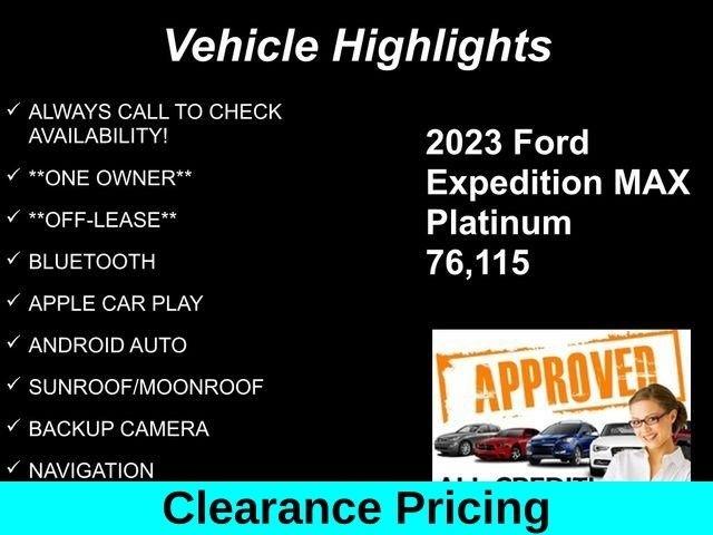 Ford Expedition Max Platinum 4x4 2023