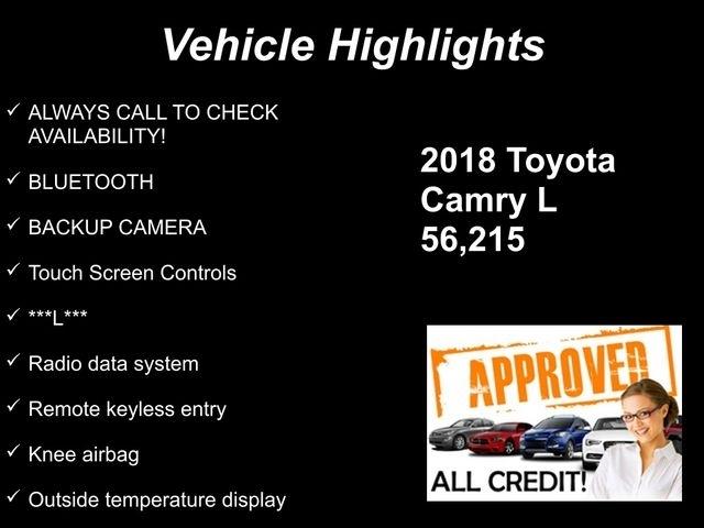Toyota Camry  2018