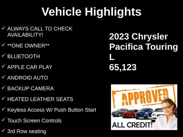 Chrysler Pacifica Touring L 2023