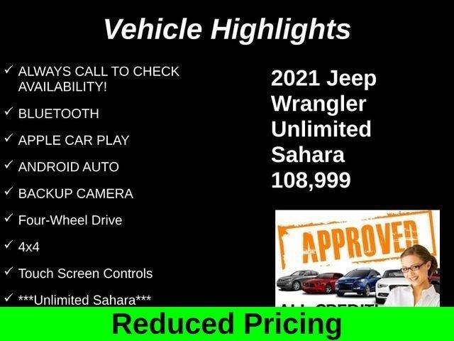 Jeep Wrangler Unlimited Sahara 4WD 2021