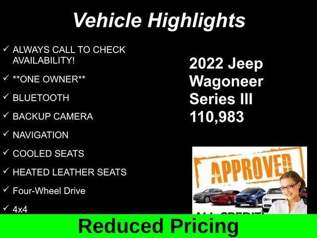 Jeep Wagoneer Series III 4WD 2022