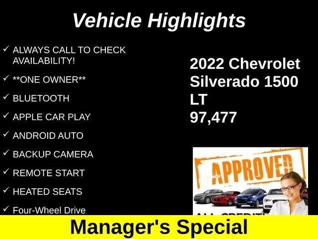 Chevrolet Silverado 1500 LT Crew Cab 4WD 2022