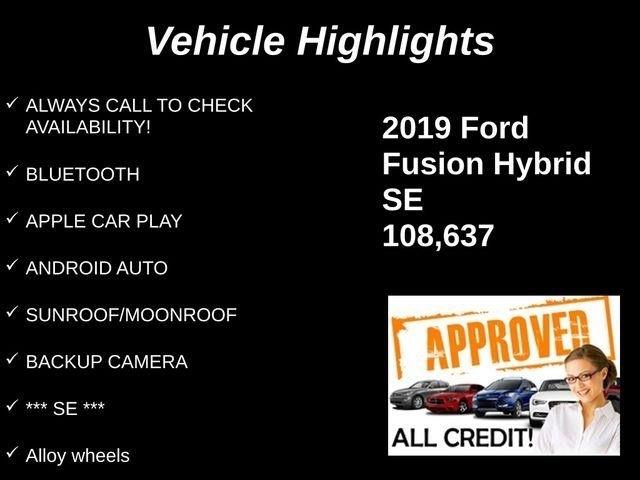 Ford Fusion Hybrid  2019