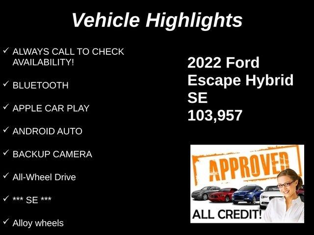 Ford Escape Hybrid  2022