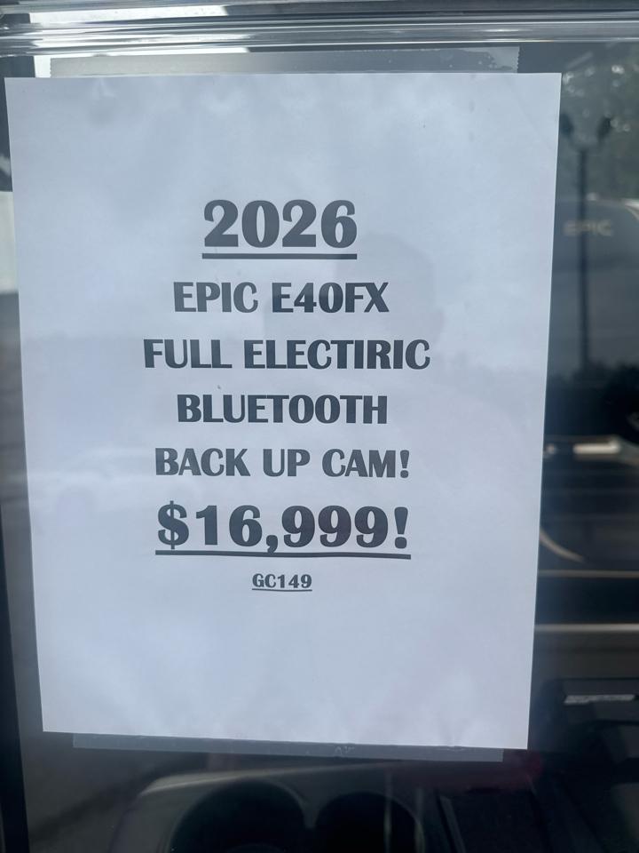 Epic E40FX  2026