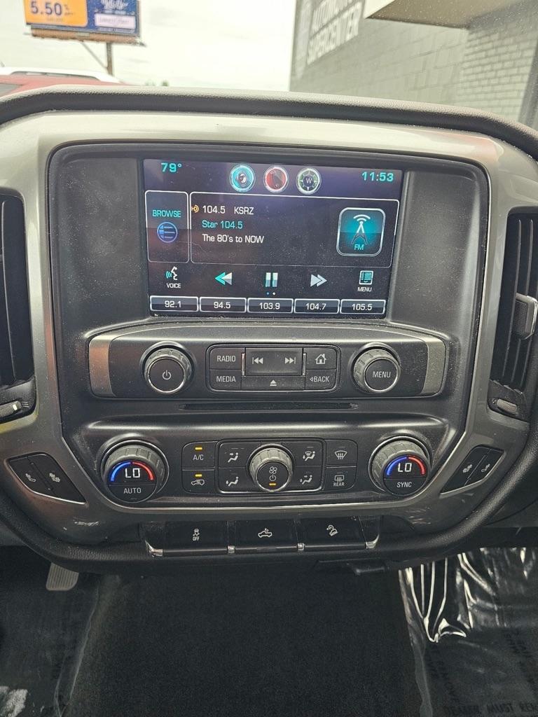 Chevrolet Silverado 1500 4WD Double Cab 143.5" LT w/2LT 2016