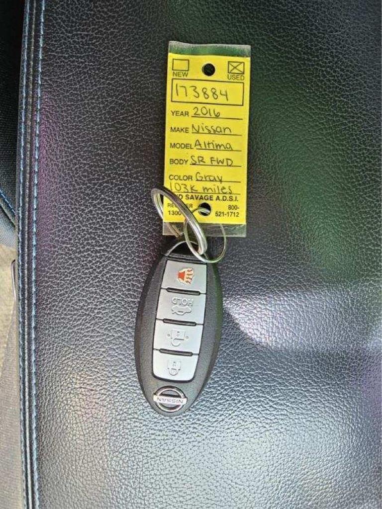 Nissan Altima 4dr Sdn I4 2.5 SR 2016