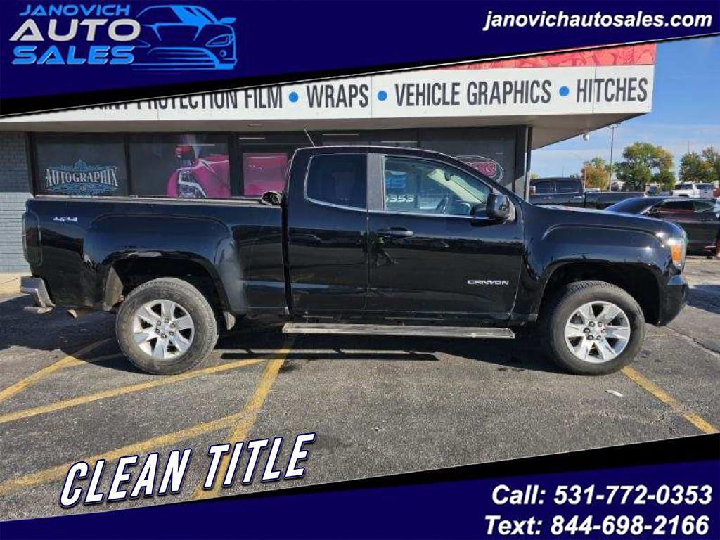 2018 GMC Canyon 4WD Ext Cab 128.3" SLE