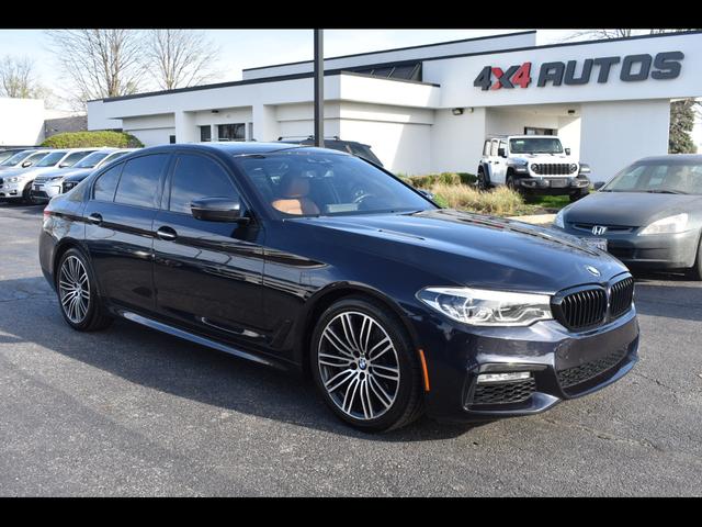 Blue 2017 BMW 5 Series 540i xDrive Sedan AWD Sedan All-Wheel Drive Automatic