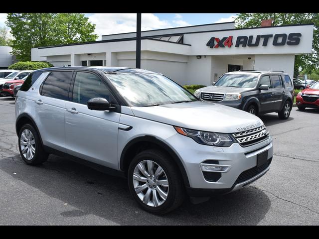 Silver 2016 Land Rover Discovery Sport HSE LUX SUV / Crossover All-Wheel Drive Automatic