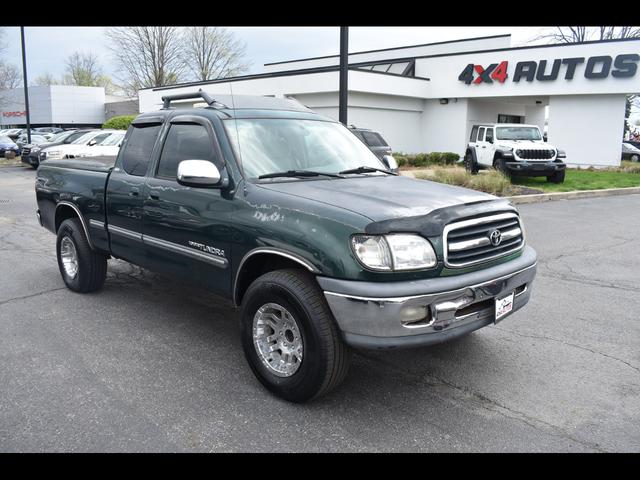 Green 2000 Toyota Tundra V6 SR5 4 Door Extended Cab RWD Pickup Truck Rear-Wheel Drive Automatic