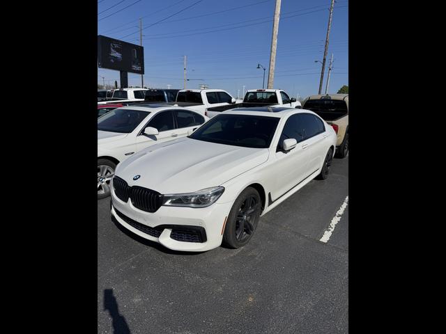 White 2016 BMW 7 Series 750i xDrive AWD Sedan All-Wheel Drive Automatic