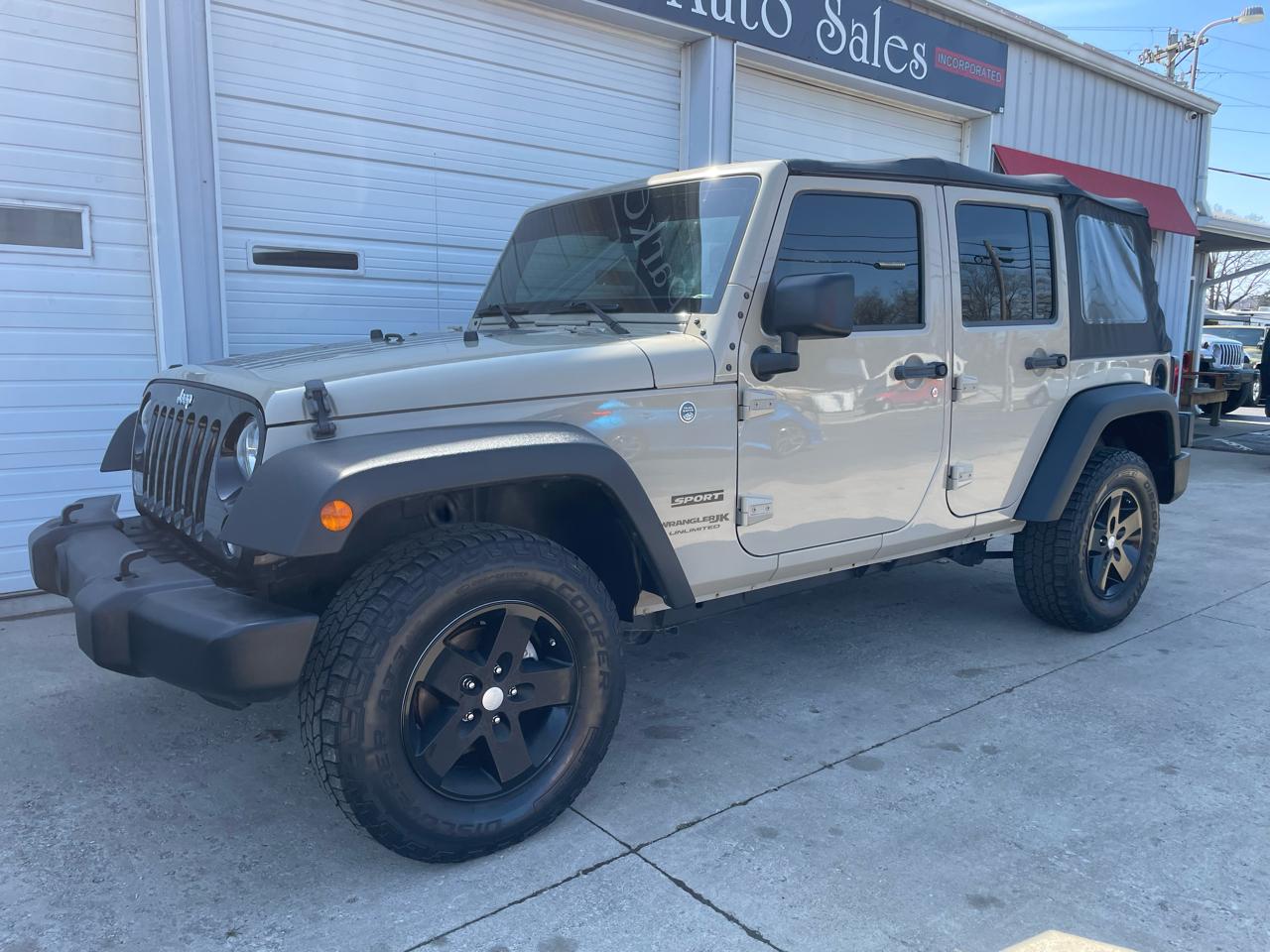 Jeep Wrangler JK Unlimited Sport 4WD 2018