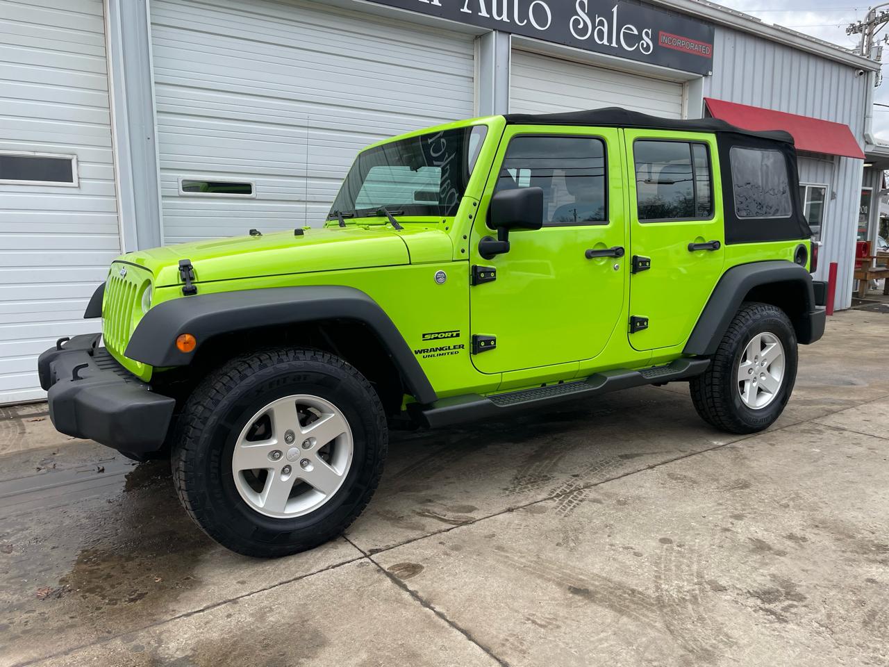 Jeep Wrangler Unlimited Sport 4WD 2012
