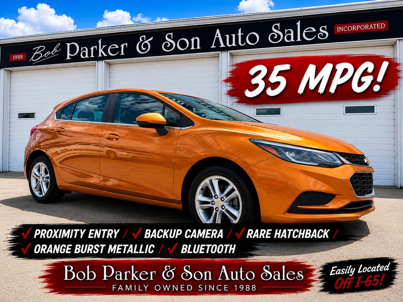 2017 Chevrolet Cruze LT Auto Hatchback