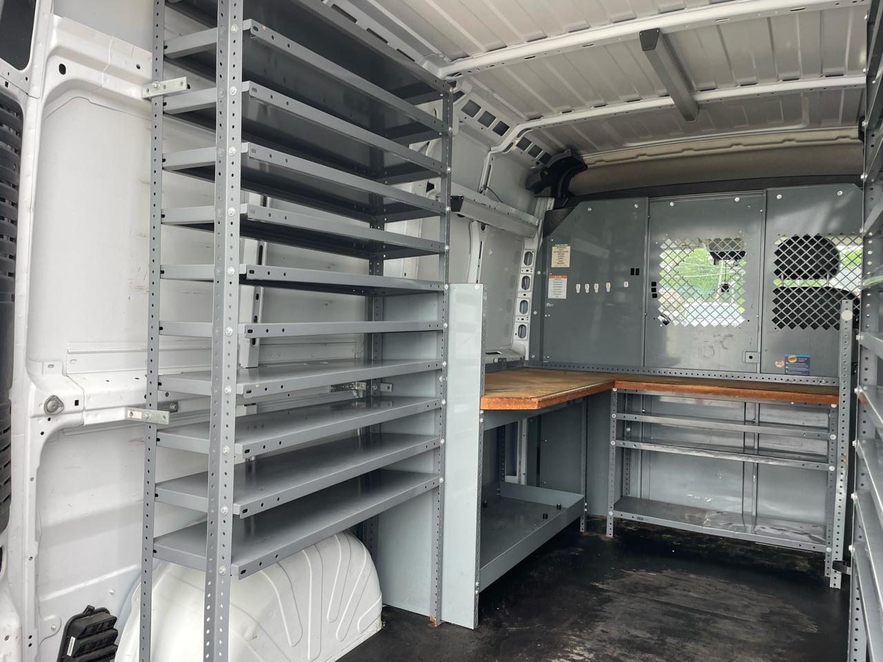 RAM Promaster 1500 High Roof Tradesman 136-in. WB 2017