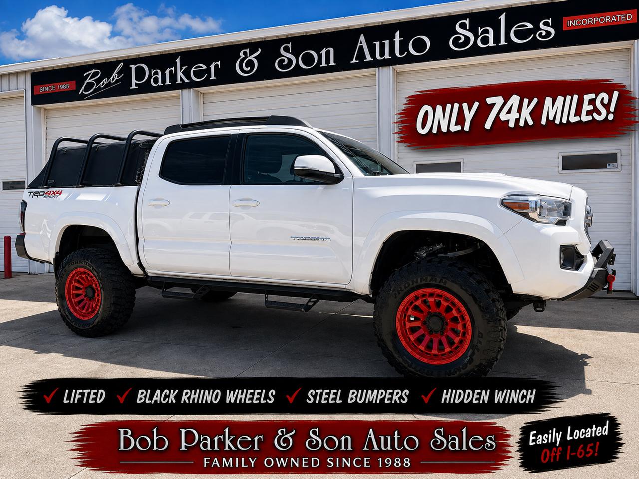 Toyota Tacoma 4WD Double Cab V6 AT TRD Sport (Natl) 2017