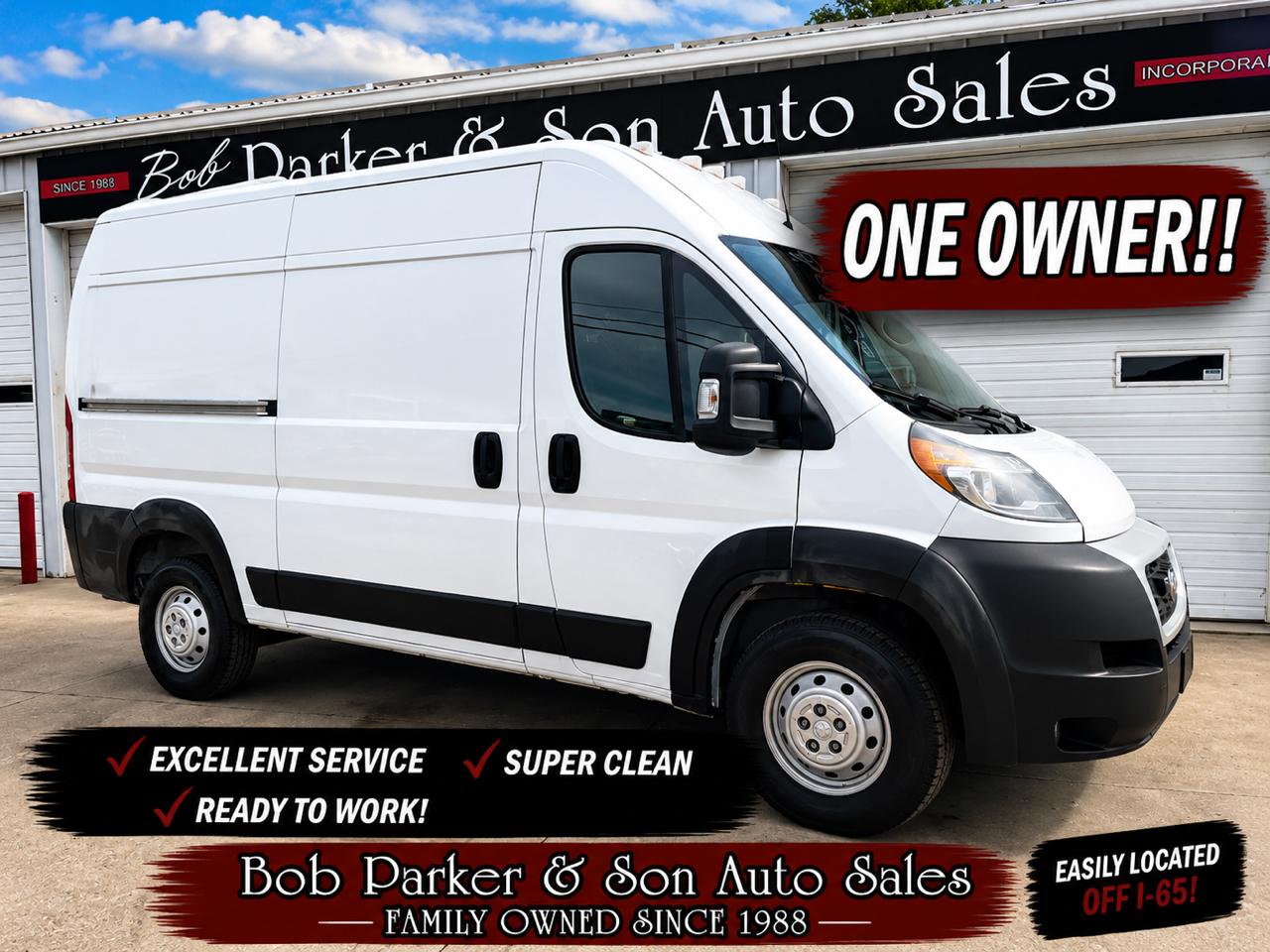 RAM Promaster 1500 High Roof 136-in. WB 2021