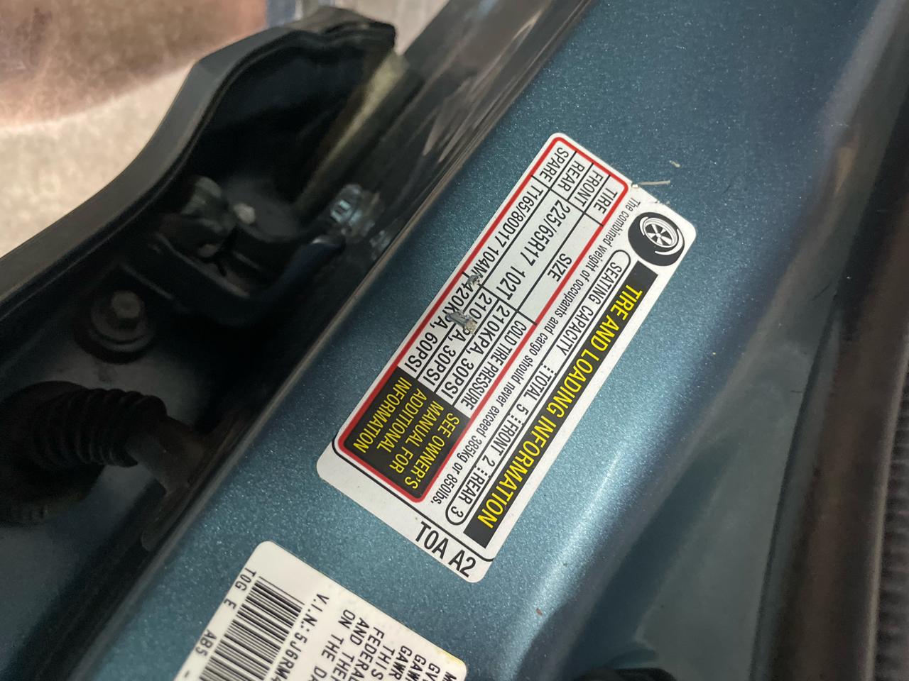 Honda CR-V EX 4WD 5-Speed AT 2014