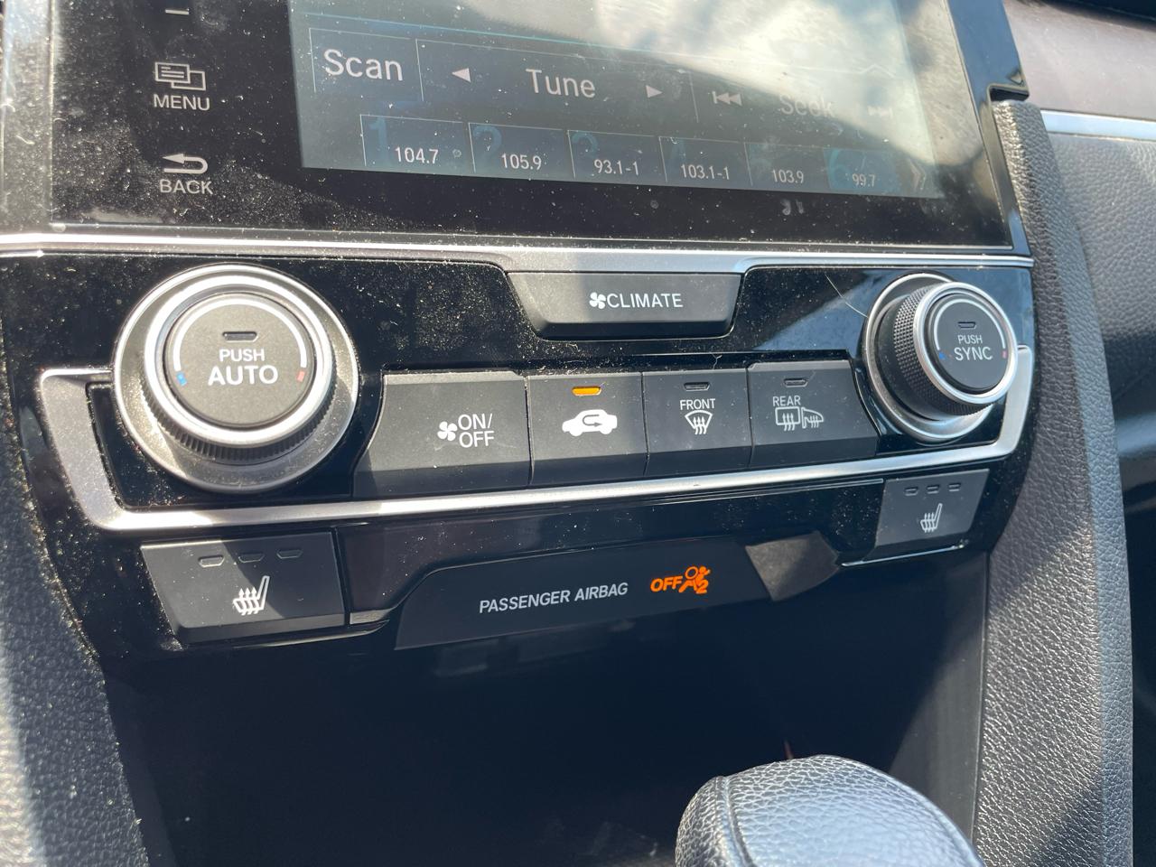 Honda Civic EX-T Sedan CVT 2017