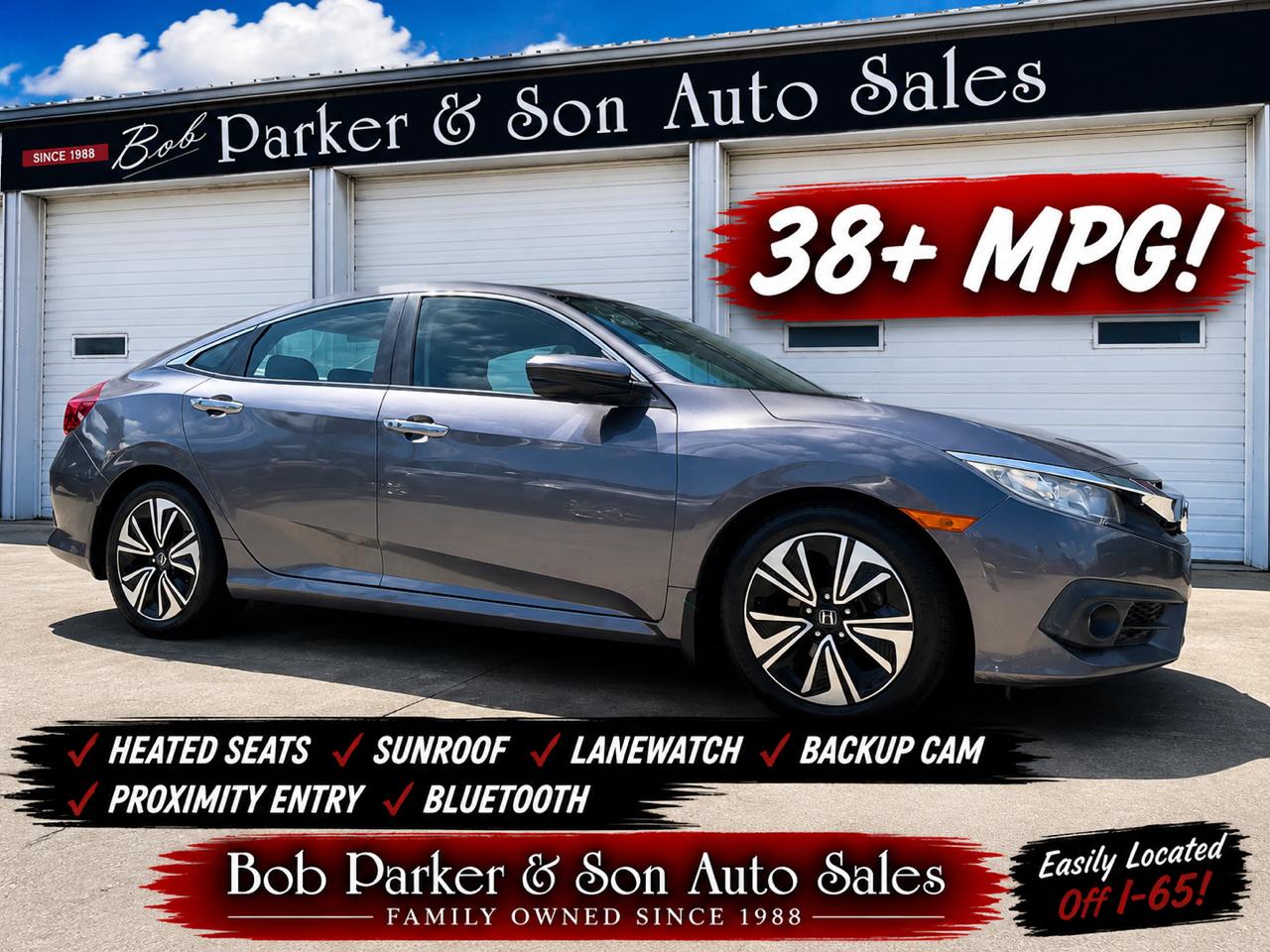 2017 Honda Civic EX-T Sedan CVT