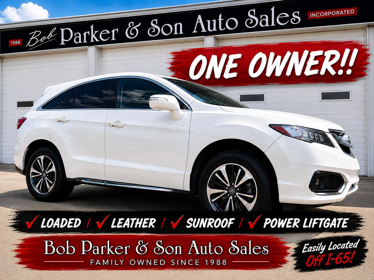 2018 Acura RDX 6-Spd AT AWD w/Advance Package