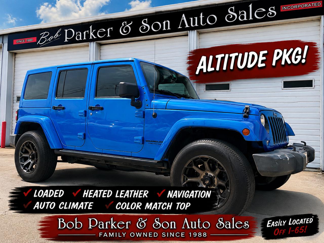 2015 Jeep Wrangler Unlimited Sahara 4WD