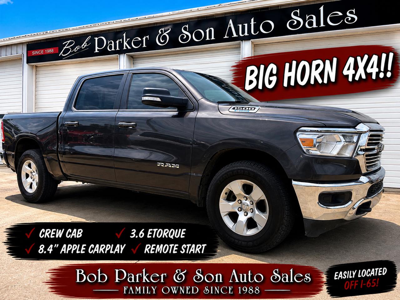 RAM 1500 Big Horn Crew Cab SWB 4WD 2022
