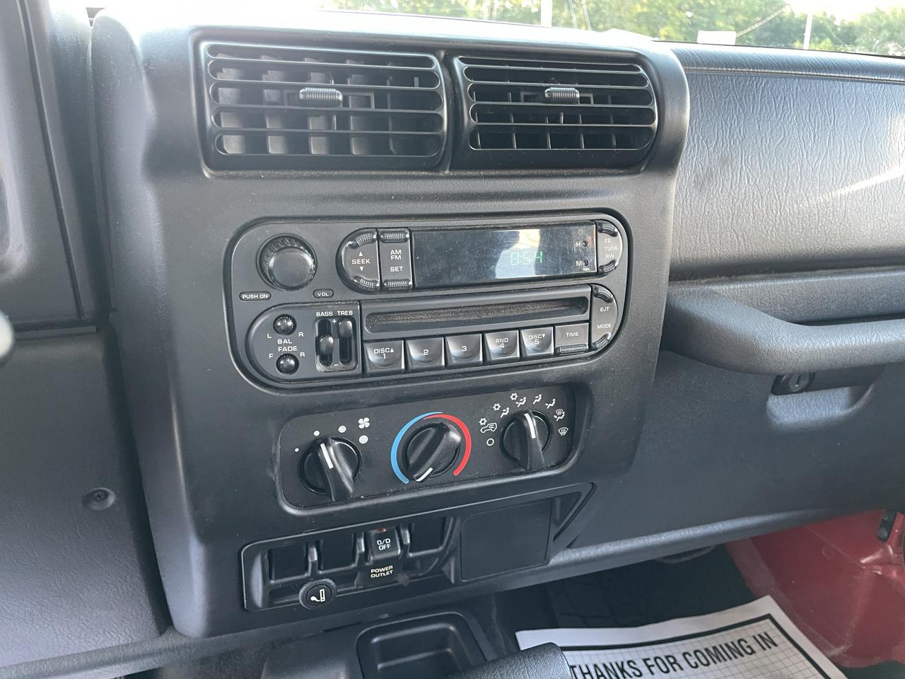 Jeep Wrangler Sport 2003