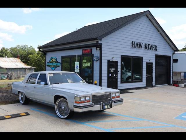Gray 1988 Cadillac Brougham Sedan Rear-Wheel Drive Automatic