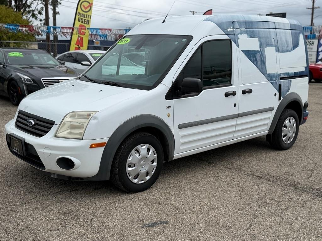 Ford Transit Connect XLT with Side and Rear Door Glass 2011