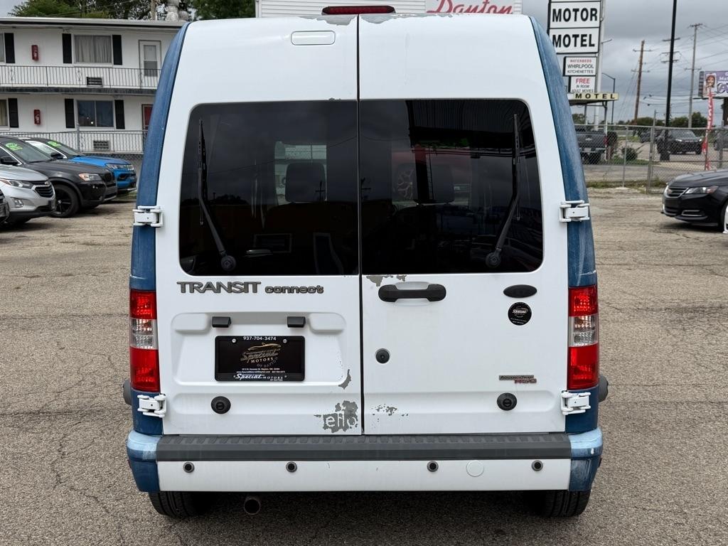 Ford Transit Connect XLT with Side and Rear Door Glass 2011
