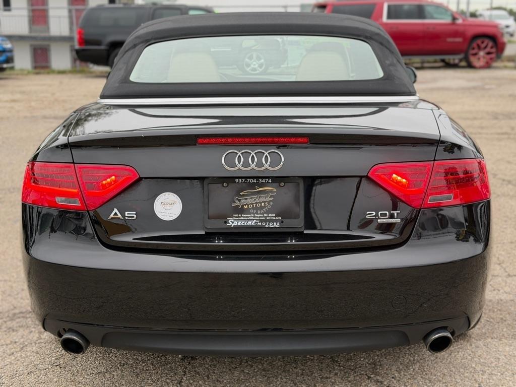 Audi A5 Cabriolet 2.0T quattro Tiptronic 2013