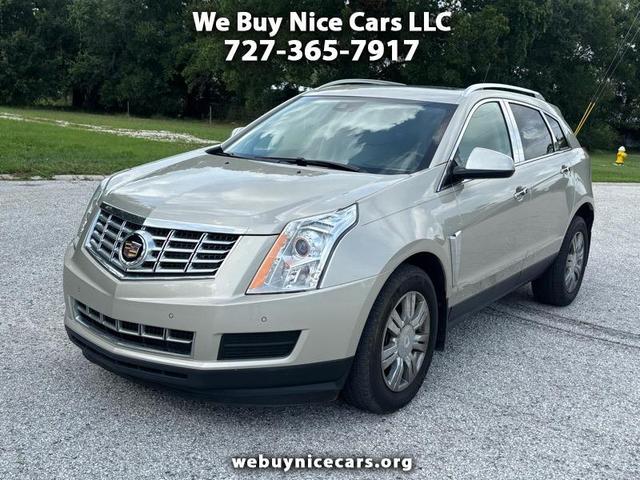 Silver 2016 Cadillac SRX SUV / Crossover Front-Wheel Drive Automatic
