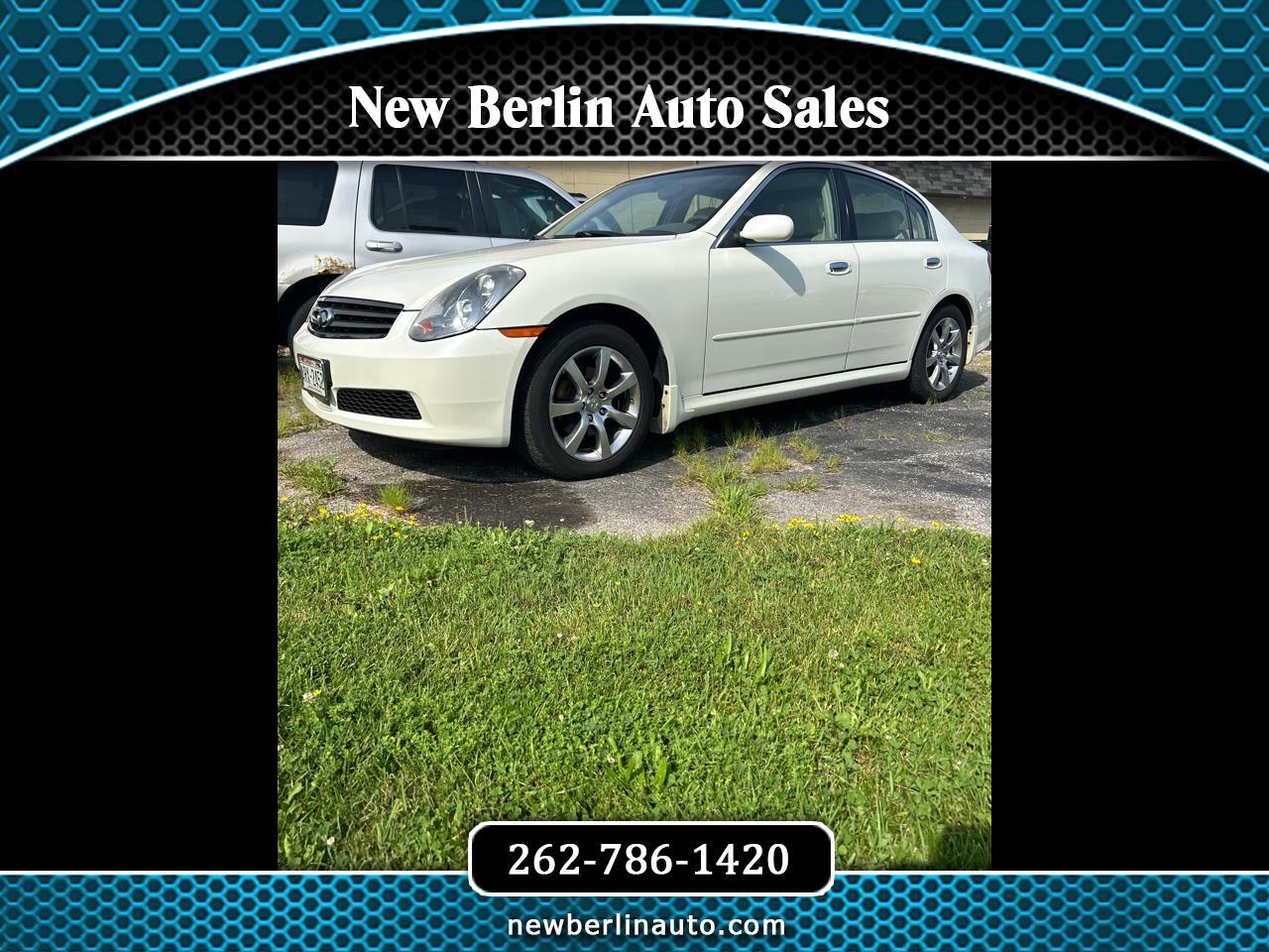 2005 Infiniti G35 Sedan G35x 4dr Sdn AWD Auto