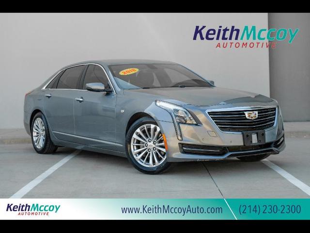 Gray 2018 Cadillac CT6 2.0T RWD Sedan Rear-Wheel Drive