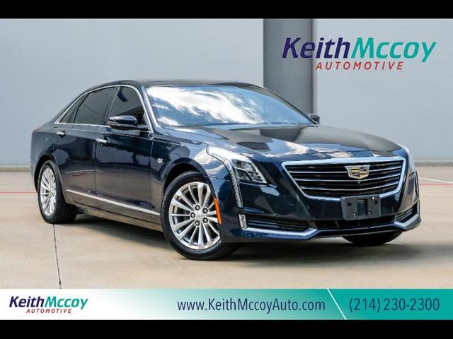Blue 2017 Cadillac CT6 2.0T Luxury RWD Sedan Rear-Wheel Drive 8-Speed Automatic