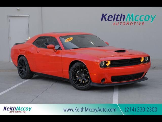 Orange 2023 Dodge Challenger Coupe Rear-Wheel Drive