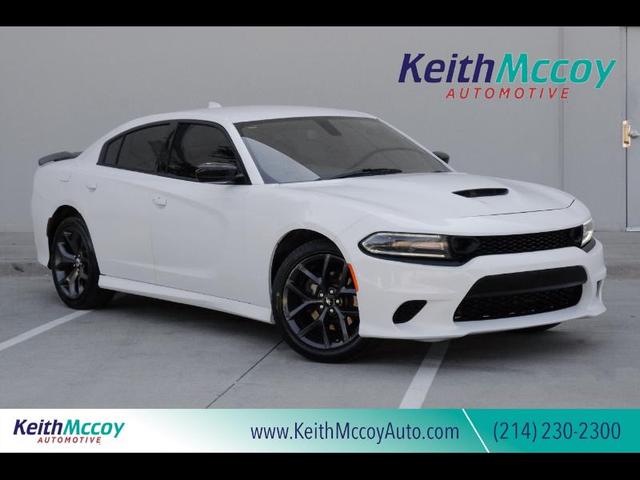 White 2019 Dodge Charger Sedan Rear-Wheel Drive