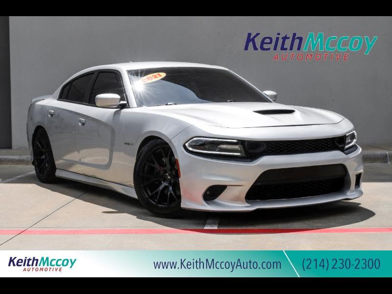 Silver 2021 Dodge Charger Sedan Rear-Wheel Drive 