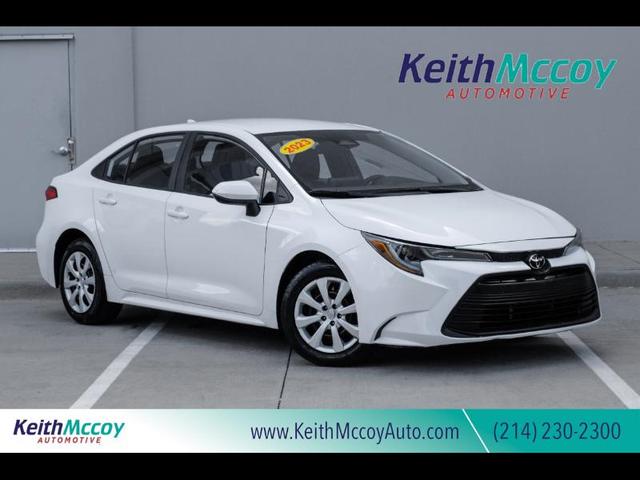 White 2023 Toyota Corolla Sedan Front-Wheel Drive